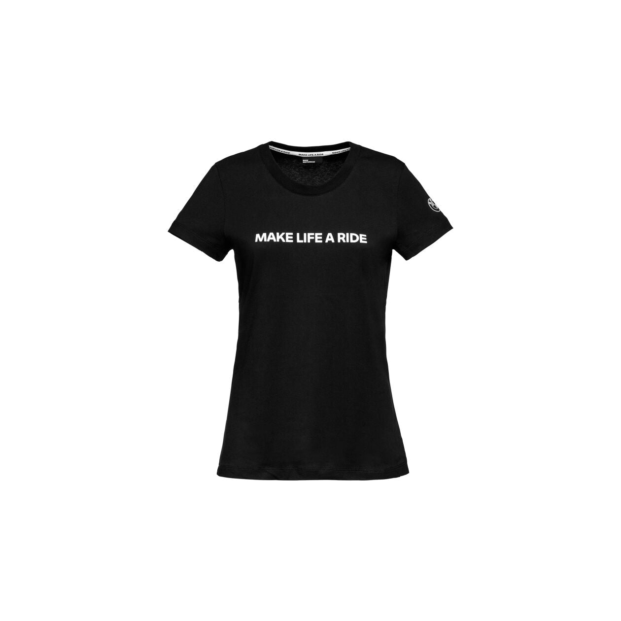 T-SHIRT MAKE LIFE A RIDE NOIR DAME M