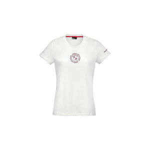 T-SHIRT MAKE LIFE A RIDE BLANC DAME