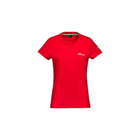 T-SHIRT MAKE LIFE A RIDE ROUGE DAME L