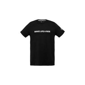 T-SHIRT MAKE LIFE A RIDE NOIR HOMME